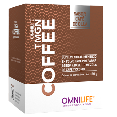 OMNILIFE TMGN Coffee de Olla Caja con 30 sobres, contenido neto 150 g