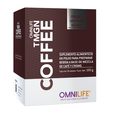 OMNILIFE TMGN Coffee Caja con 30 sobres, contenido neto 150 g