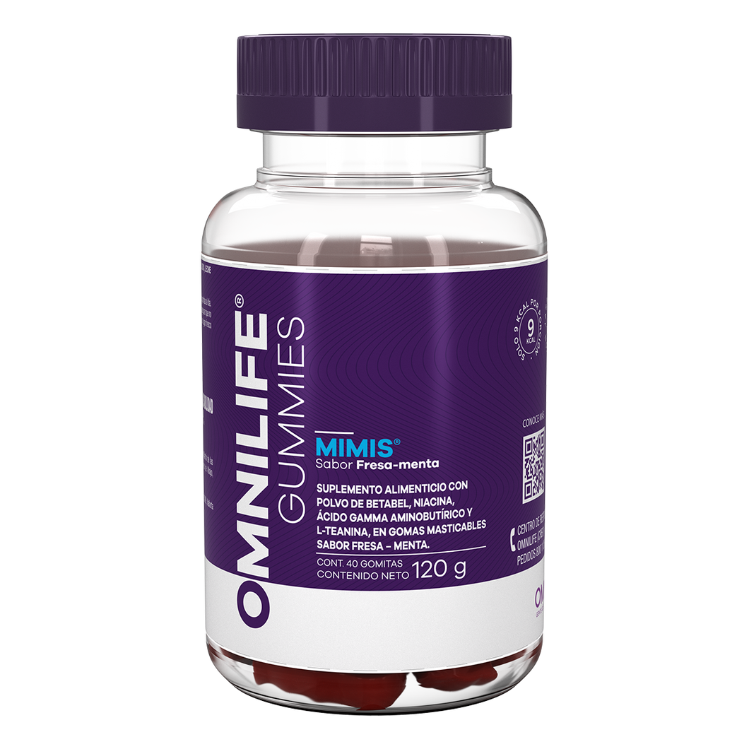 OMNILIFE GUMMIES MIMIS Bote con 40 gomitas